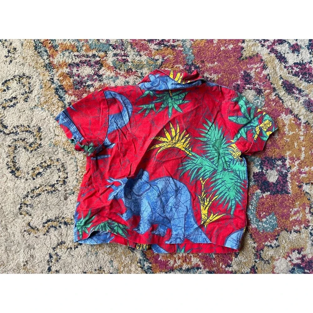 Vintage Dino Button up Shirt